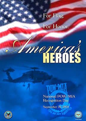 America PRISONER OF WAR MISSING IN ACTION PROMISE KEEPERS!