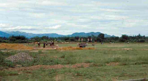 22. Phan Rang Area. SVN MAP, by: SSgt John Achelpohl. 1966.