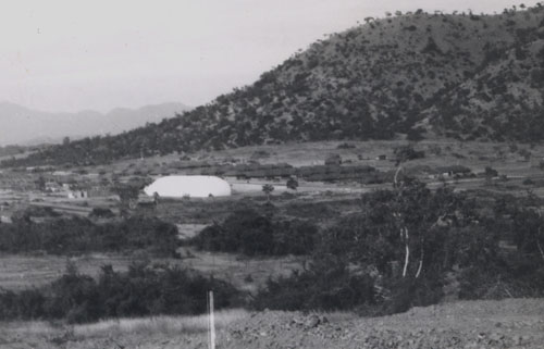 7. Phan Rang Convoy, view of Eagle Station. Photo by: SSgt John Achelpohl. 1966.