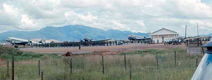 15. Phan Rang Convoy, Bhuson Airport. Photo by: SSgt John Achelpohl. 1966.