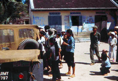 10. Phan Rang MED Call. Photo by: SSgt John Achelpohl. 1966.