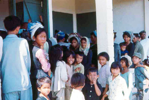 14. Phan Rang MED Call. Photo by: SSgt John Achelpohl. 1966.