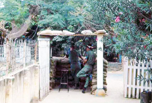 5. Phan Rang MP Station. Check point bunker. Photo by: SSgt John Achelpohl. 1966.