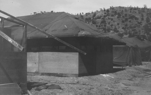 3. Phan Rang SPS Barracks. New hooches. Photo by: SSgt John Achelpohl. 1966.