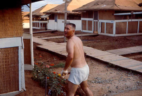 7. Phan Rang SPS Barracks. Photo by: SSgt John Achelpohl. 1966.