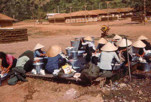 10. Phan Rang SPS Barracks. Photo by: SSgt John Achelpohl. 1966.