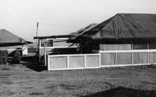 14. Phan Rang SPS Barracks. SP Quarters Photo by: SSgt John Achelpohl. 1966.