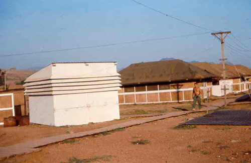 15. Phan Rang SP Popular Meeting Place. Photo by: SSgt John Achelpohl. 1966.