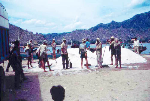 11. Phan Rang Seaside.Salt Business. Photo by: SSgt John Achelpohl. 1966.