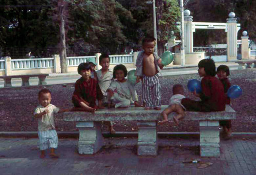 45. Phan Rang Joint Town Patrol. School Photo by: SSgt John Achelpohl. 1966.