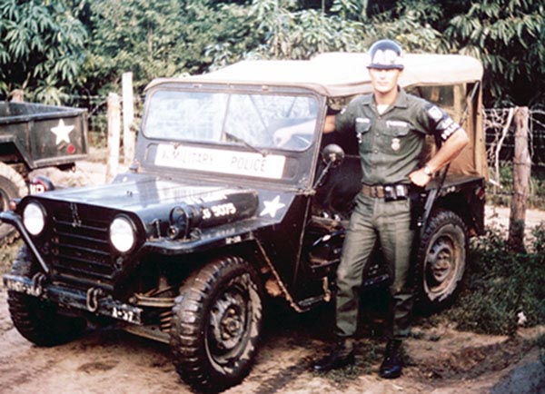 1. Phan Rang Town Patrol Military Police Jeep. Photo by: SSgt John Achelpohl. 1966.