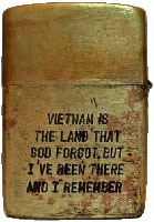 Vietnam Zippo Lighters