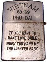 Vietnam Zippo Lighters